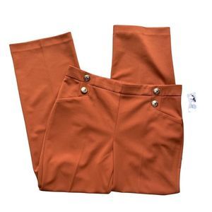 NWT Calvin Klein Sailor Wide Leg Trousers